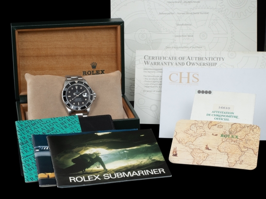 Ролекс (Rolex) Submariner Date - Rolex Guarantee 16610